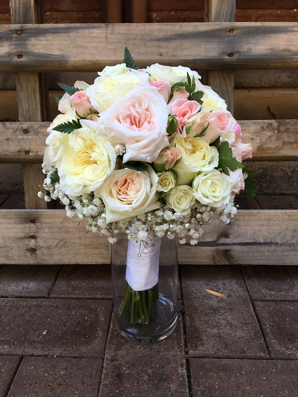 WDF 31 - Pastel Posy Style Bridal Bouquet